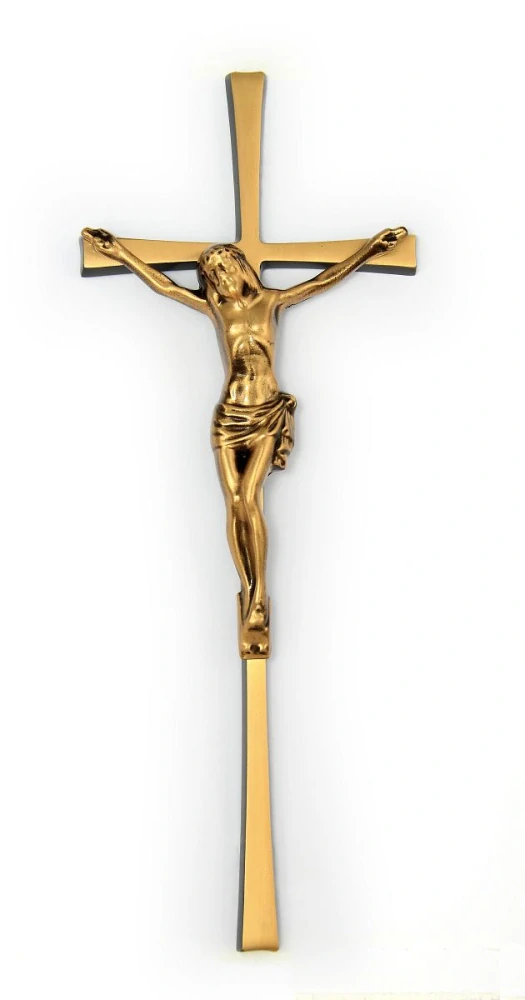 Krížik romano veľký + korpus (bronz)