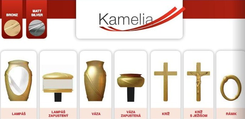 Lampáš KAMELIA bronz