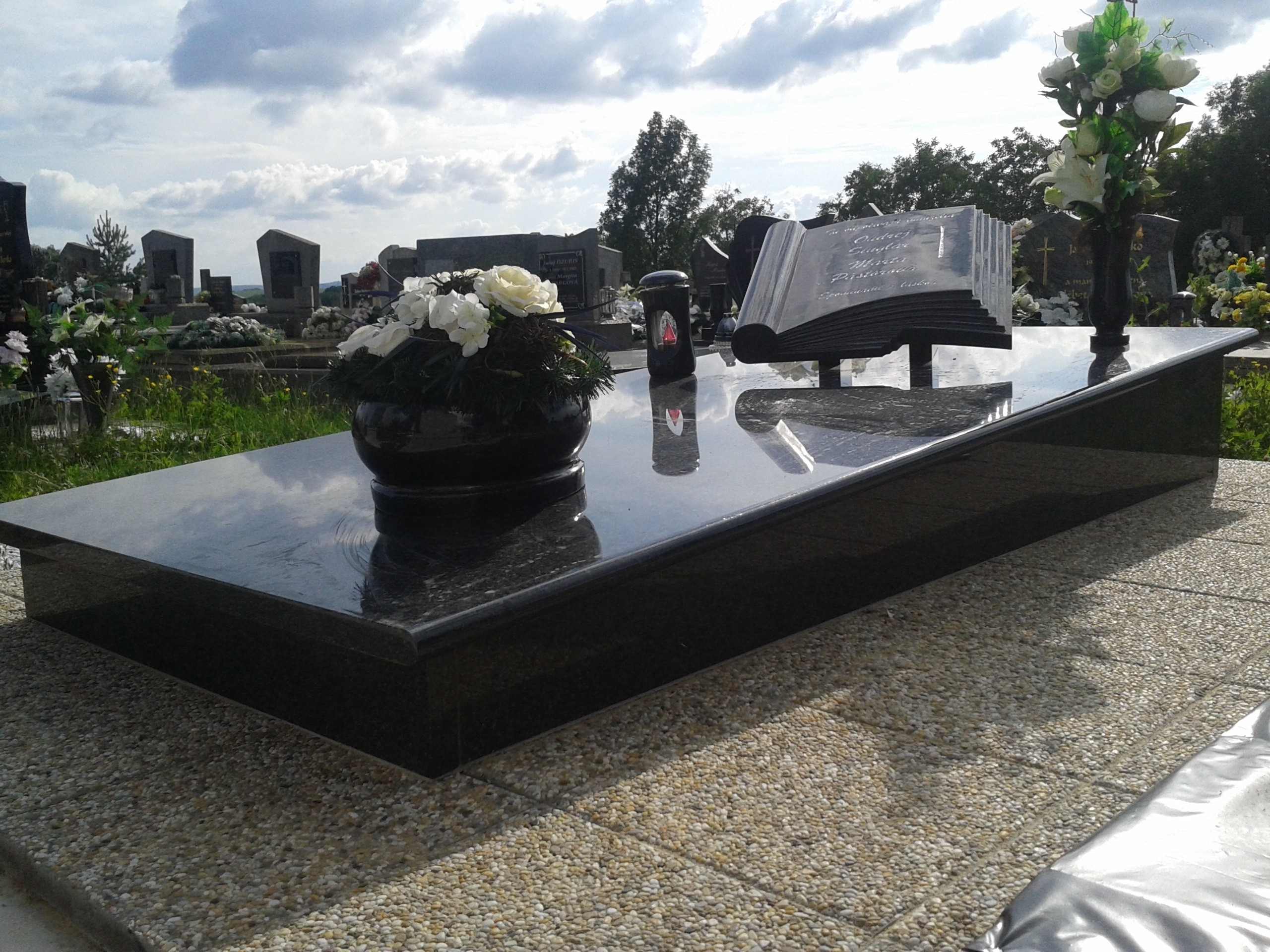 Žulová váza SVETLÁ PINK g623