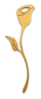 Ruža VERBENA ľavá bronz