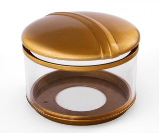 Lampáš zapustený KAMELIA bronz