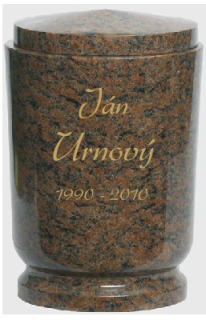 Žulová URNA exteriér / viac farieb