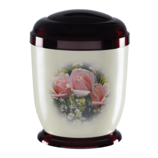 Kovová urna RUŽE 2