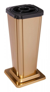 Váza štvorhranná rovná (bronz)
